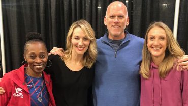 Live with Paula Radcliffe, John Godina, and Gail Devers